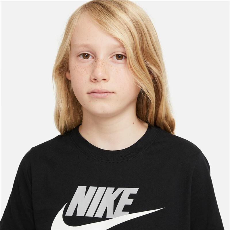 T shirt à manches courtes Enfant Nike Sportswear Noir