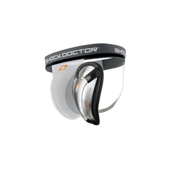 Kompressionsshorts Shock Doctor avec Bioflex Cup noir