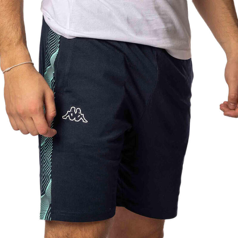 Pantalones Cortos Deportivos para Niños Kappa Eveig Graphik Azul oscuro