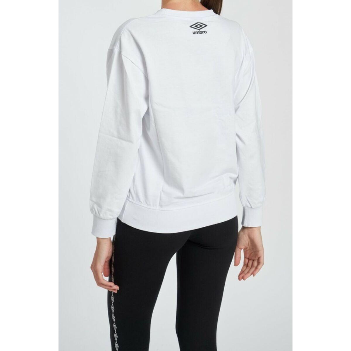 Sweat à capuche femme Umbro NORMA 72311I 001 Blanc 2/5
