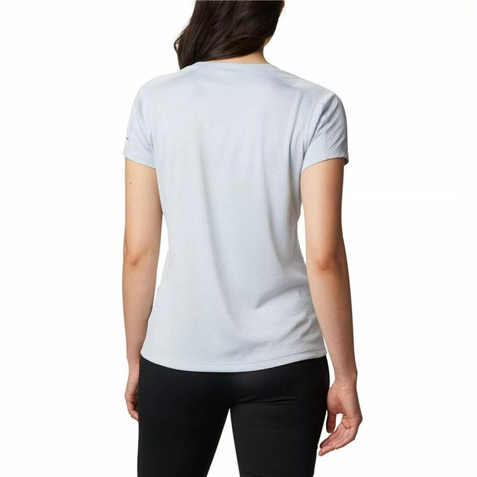 Koszulka z krótkim rękawem Damska Running Columbia Zero Rules™ Szary