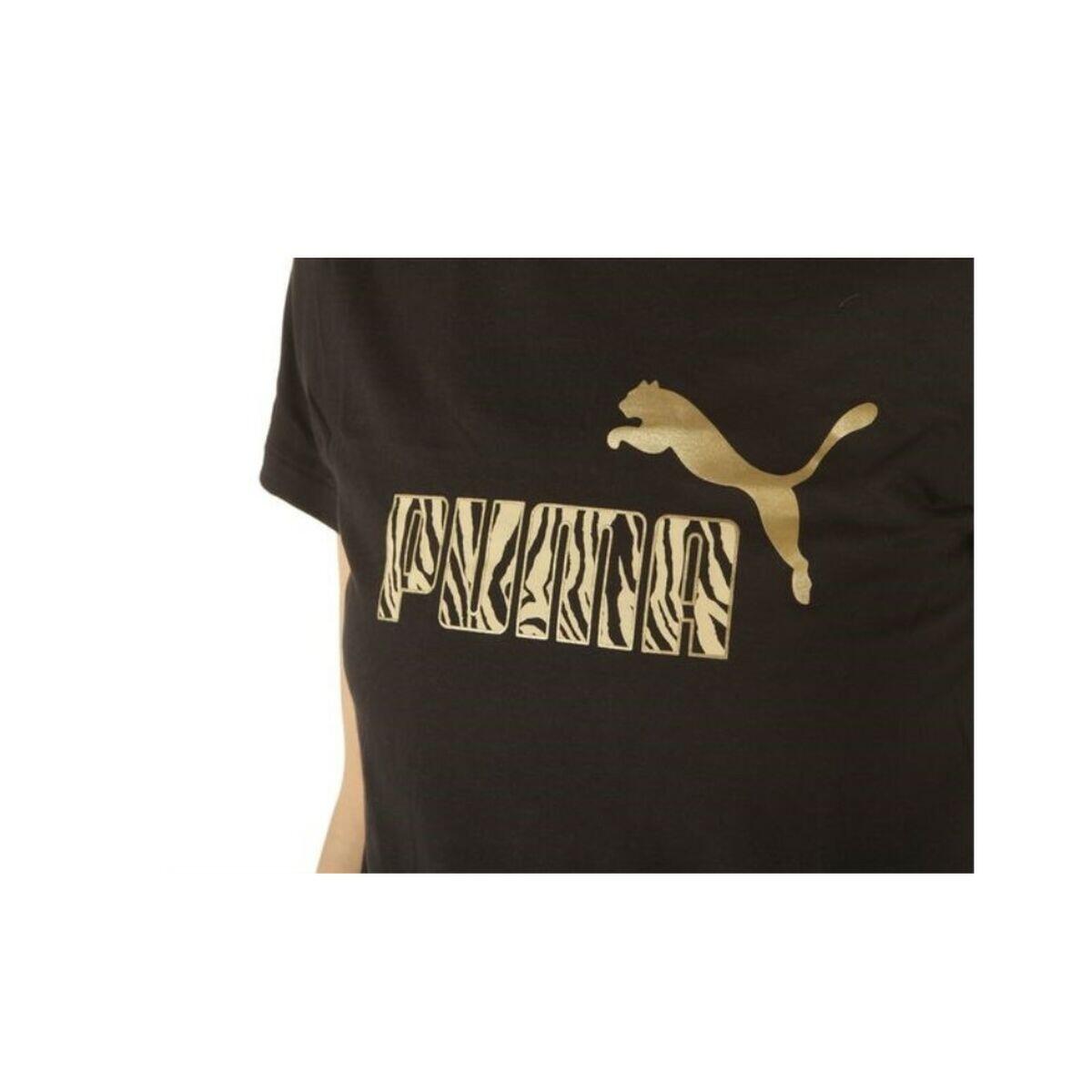 Maglia a Maniche Corte Donna Puma Graphic W Nero 2/3