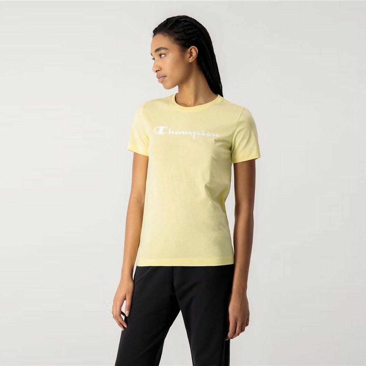 Damen Kurzarm-T-Shirt Champion  Big Script Logo 2/5
