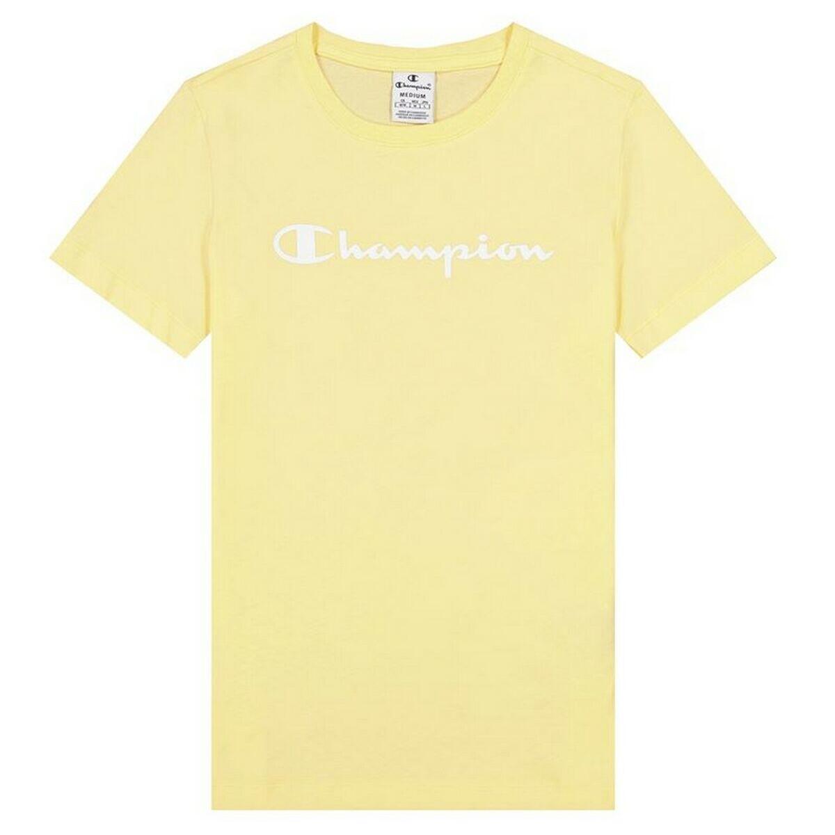 Damen Kurzarm-T-Shirt Champion  Big Script Logo 1/5