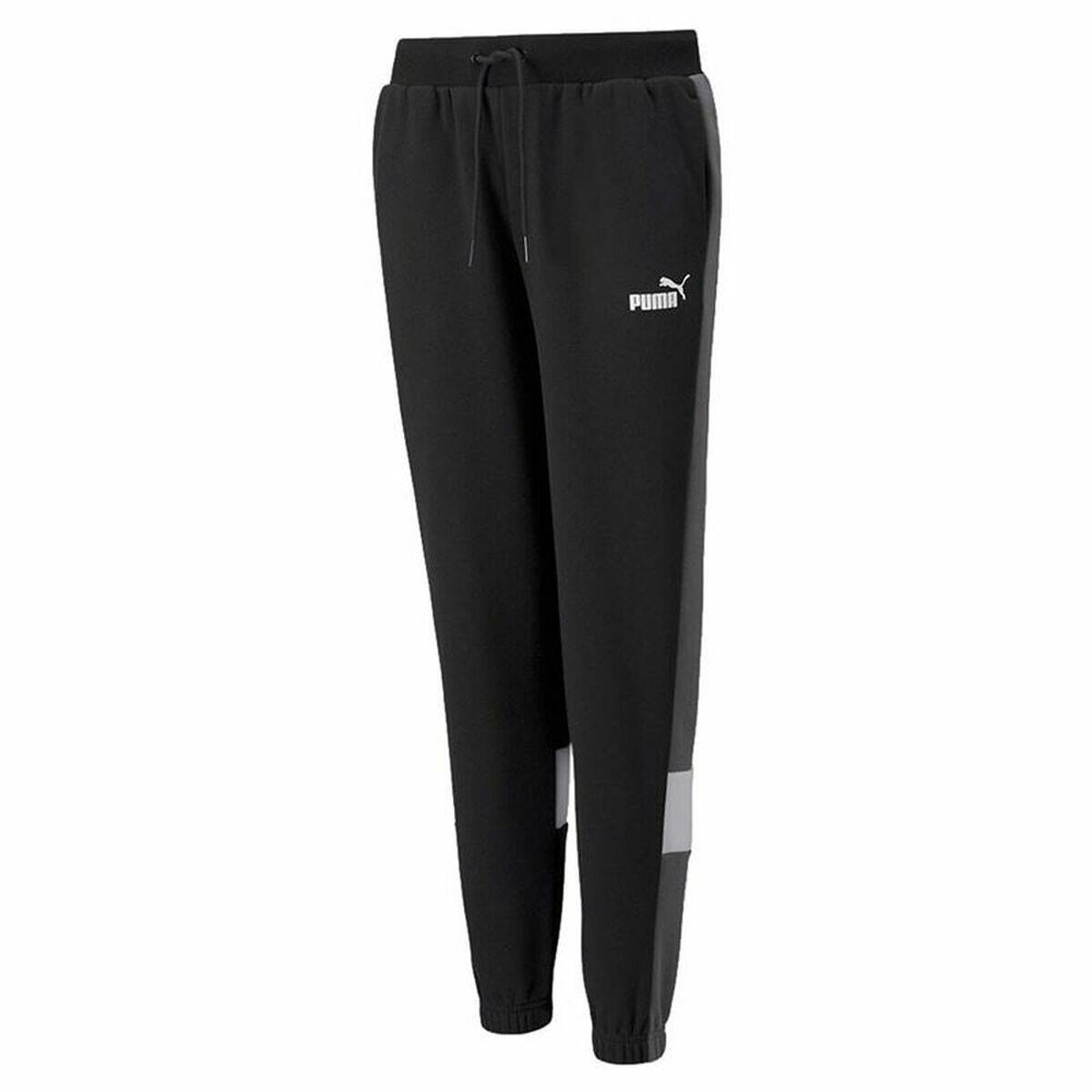 Pantalón Largo Deportivo Puma Colorblock Negro 1/5
