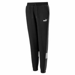 Pantalón Largo Deportivo Puma Colorblock Negro