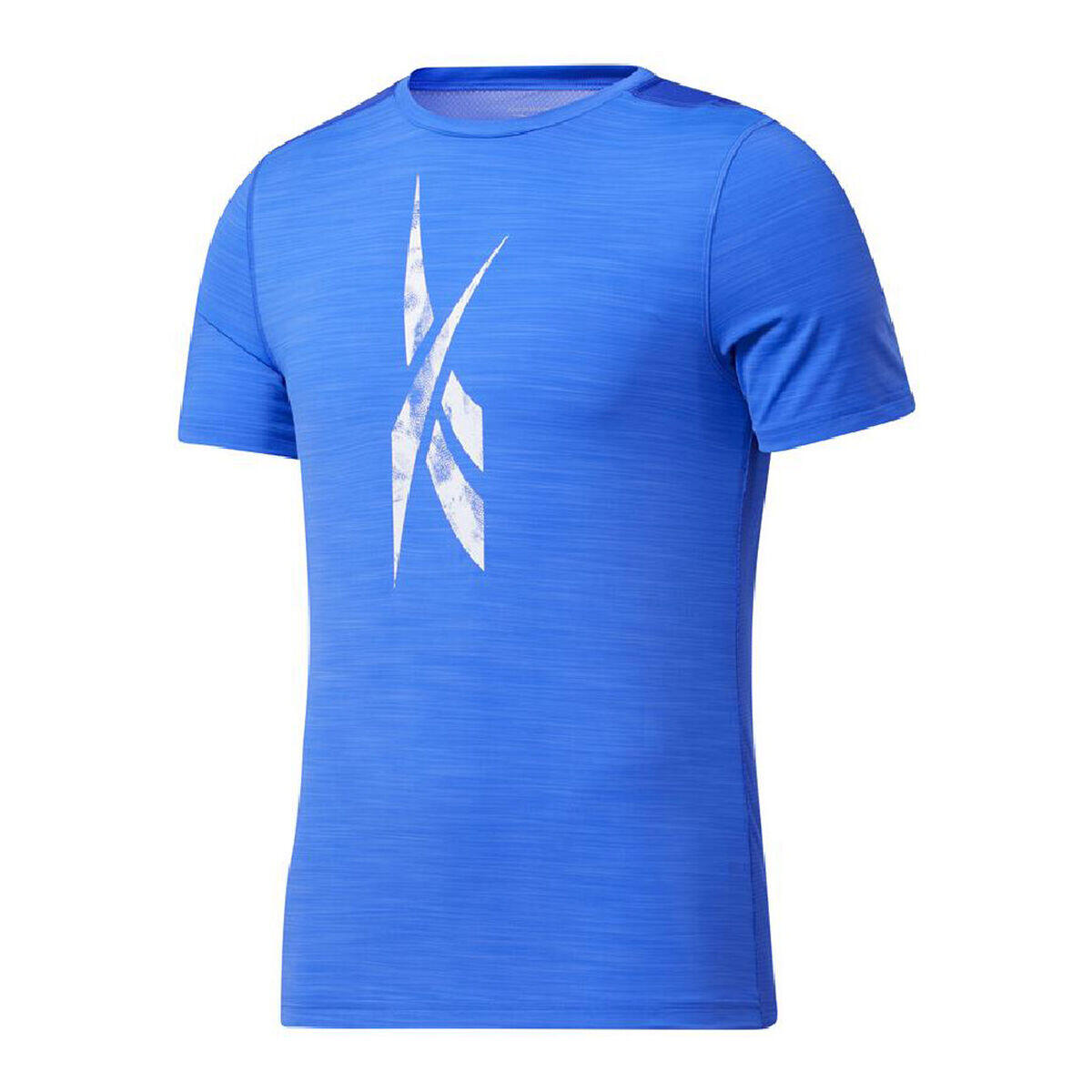REEBOK Camiseta de Manga Corta Hombre Reebok Workout Ready Activchill Azul