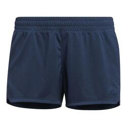 Pantalones Cortos Deportivos para Mujer Adidas Knit Pacer 3 Stripes Azul oscuro