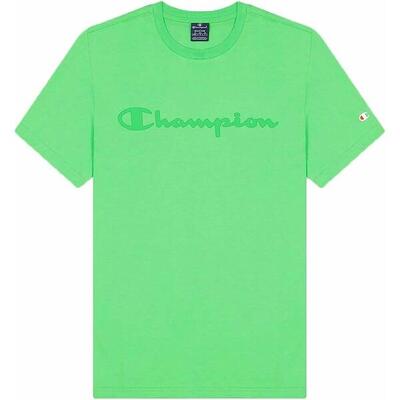 Heren-t-shirt met korte mouwen champion crewneck groen