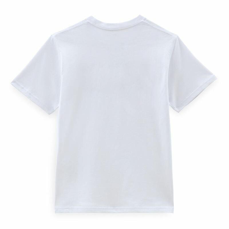 Camiseta de Manga Corta Niño Vans Classic Blanco