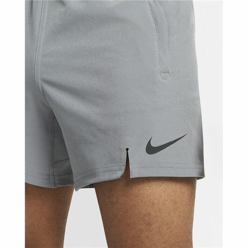 Pantalones Cortos Deportivos para Hombre Nike Pro Dri-FIT Flex Gris