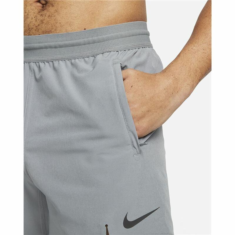 Pantalones Cortos Deportivos para Hombre Nike Pro Dri-FIT Flex Gris