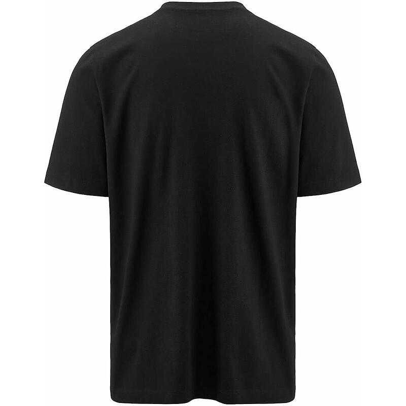 Camiseta de Manga Corta Hombre Kappa Ediz CKD Negro