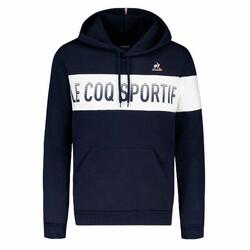 Uniseks Hoodie Le coq sportif BAH Hoody N°1 Marineblauw