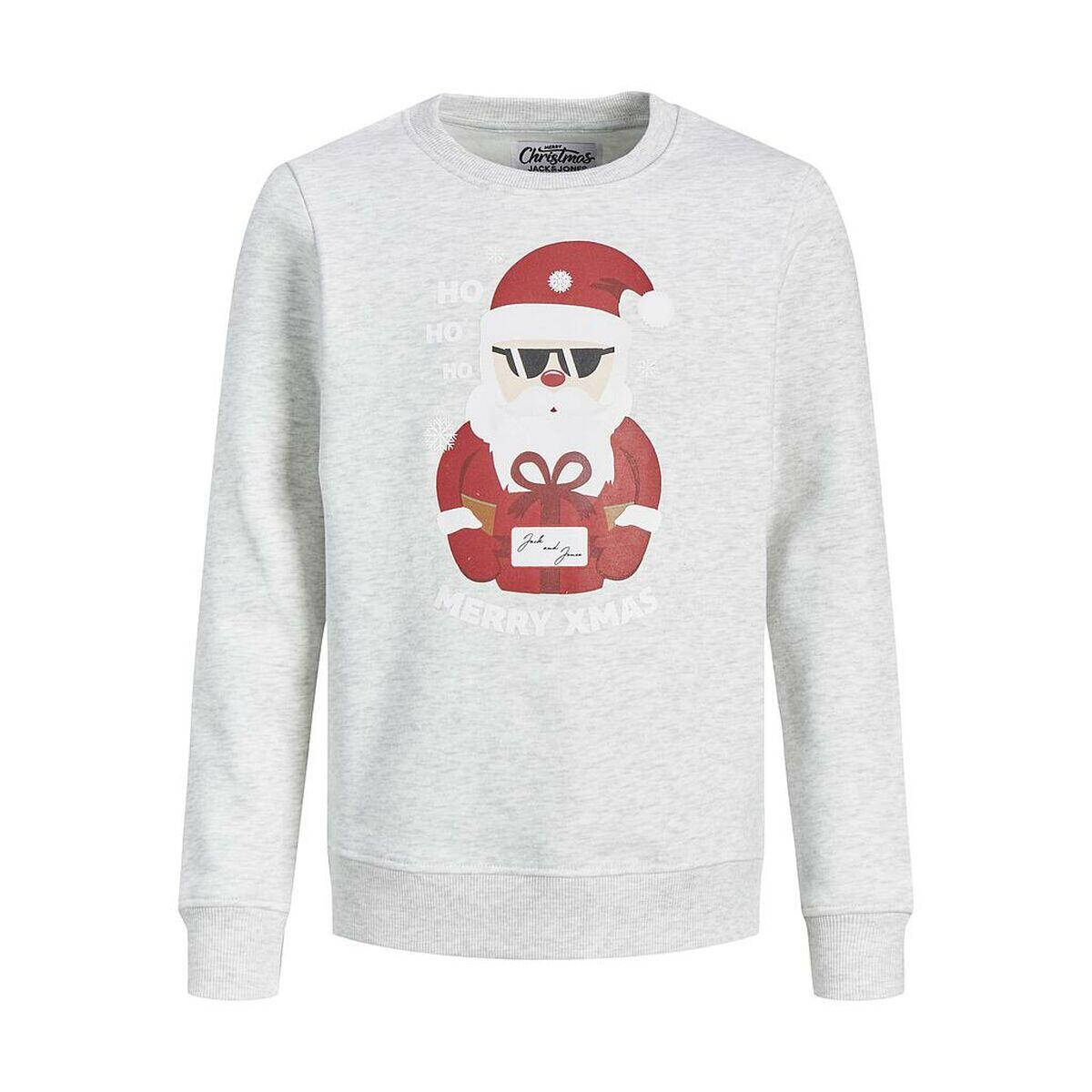Sweat sans capuche enfant Jack & Jones 12222091 Blanc 1/1