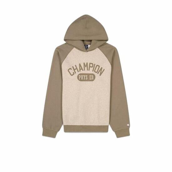 Felpa con Cappuccio Uomo Champion Legacy Marrone