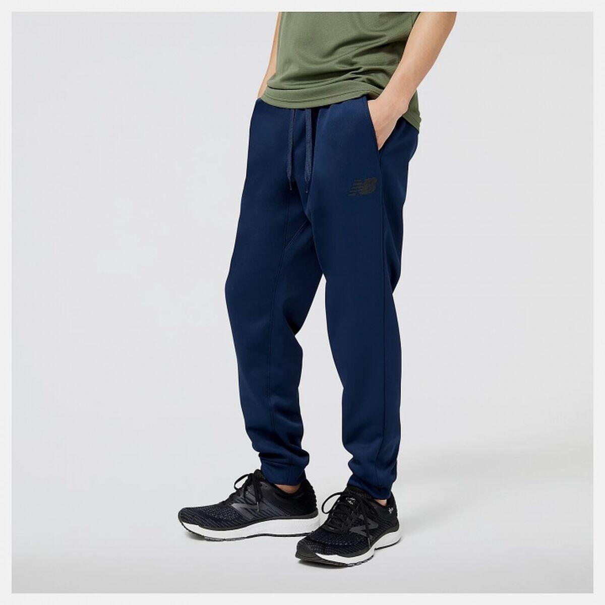 Pantalon pour Adulte New Balance  TNCT FLC PNT MP23022 NGO  Blue marine 2/5