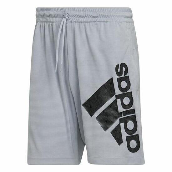 Short de Sport pour Homme Fitness Adidas Big Badge Of Sport Gris