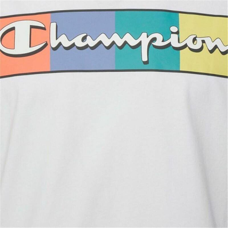 Camiseta de Manga Corta Champion Crewneck Blanco