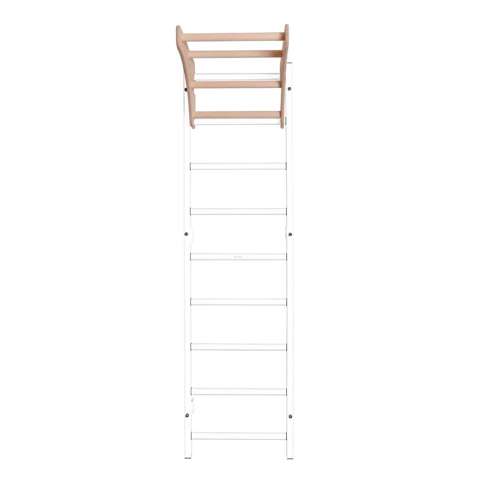 BenchK Pull-Up Bar for Wall Bars Series 1, Wood, Adjustable 58 cm 2/7