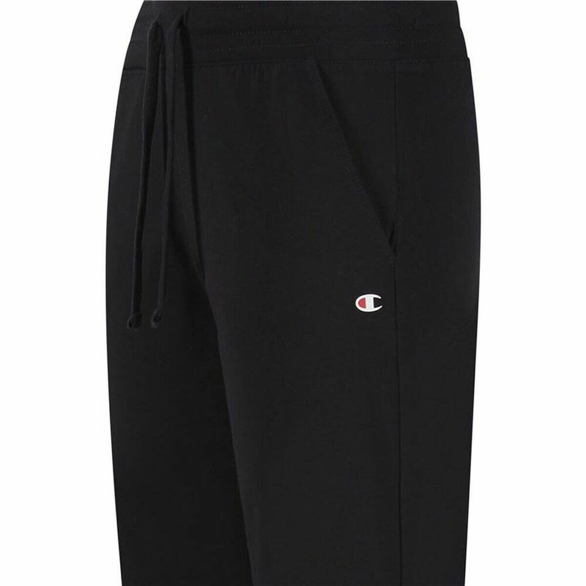 Pantalón Largo Deportivo Champion Cuffed W Negro 2/5