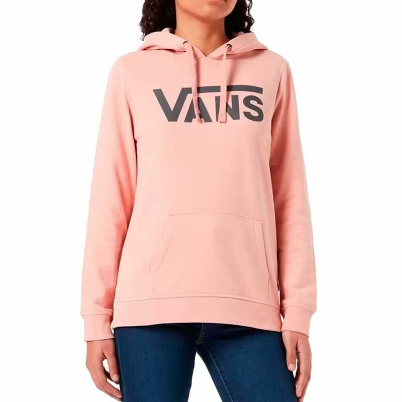 Felpa con Cappuccio Donna Vans  Drop V Logo Rosa