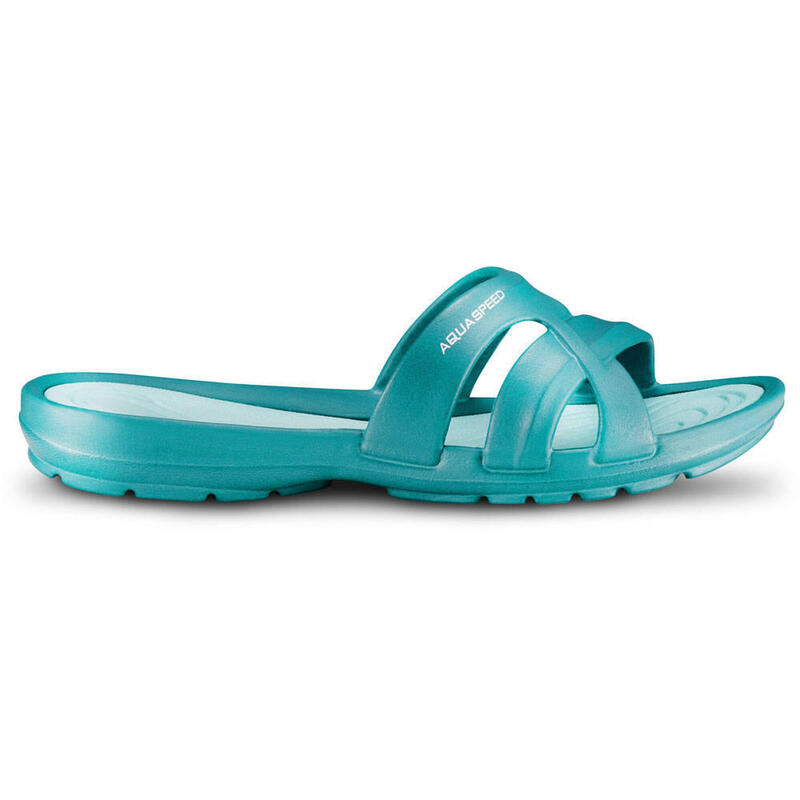 Slapi de damă AQUA-SPEED Panama albastru 39 EU