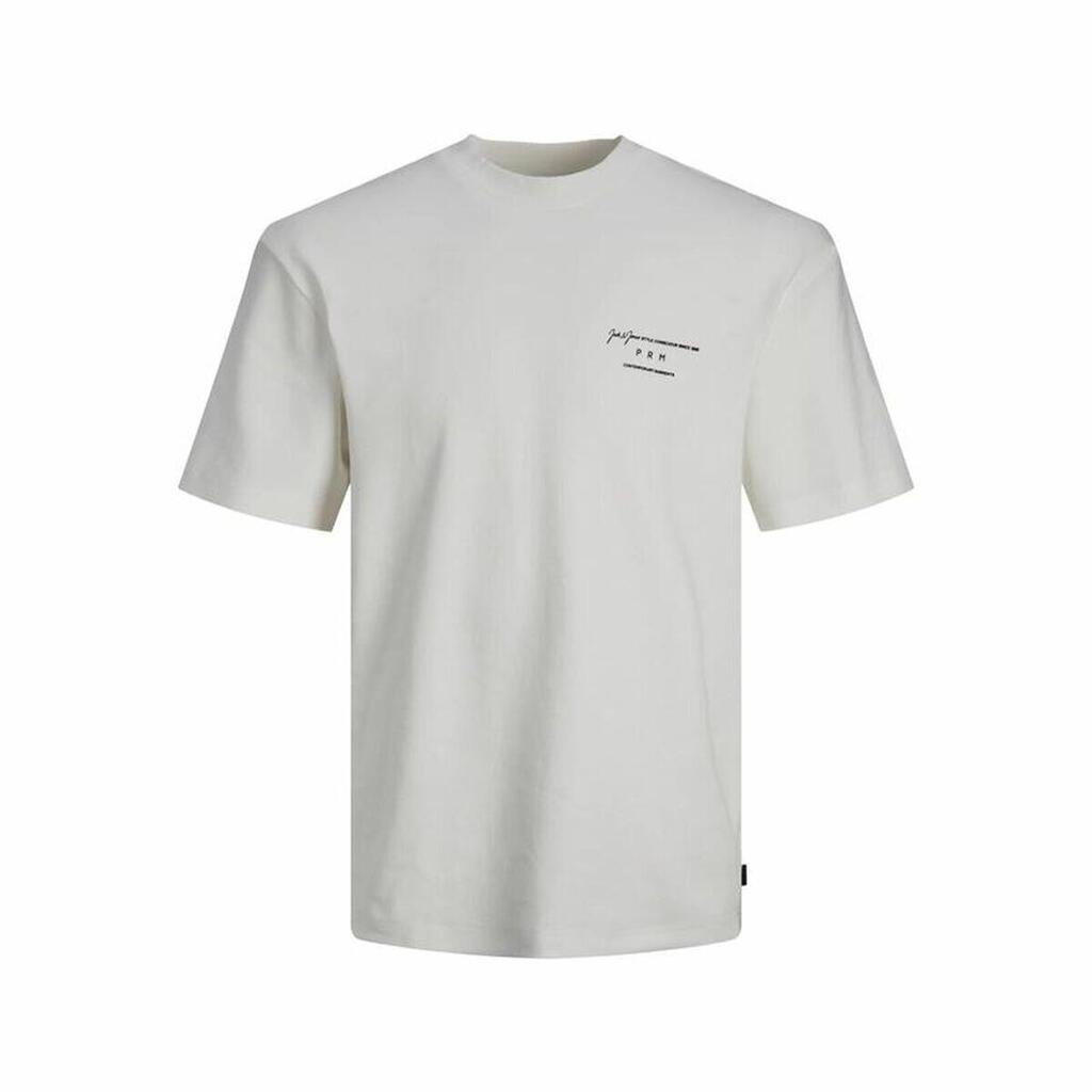 Men’s Short Sleeve T-Shirt Jack & Jones Lisa Rednd White