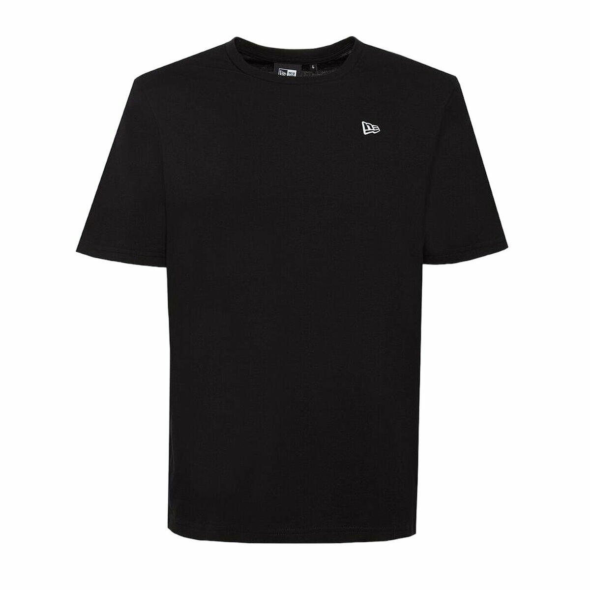 Herren Kurzarm-T-Shirt New Era ESSENTLS TEE 60416742 Schwarz 1/7