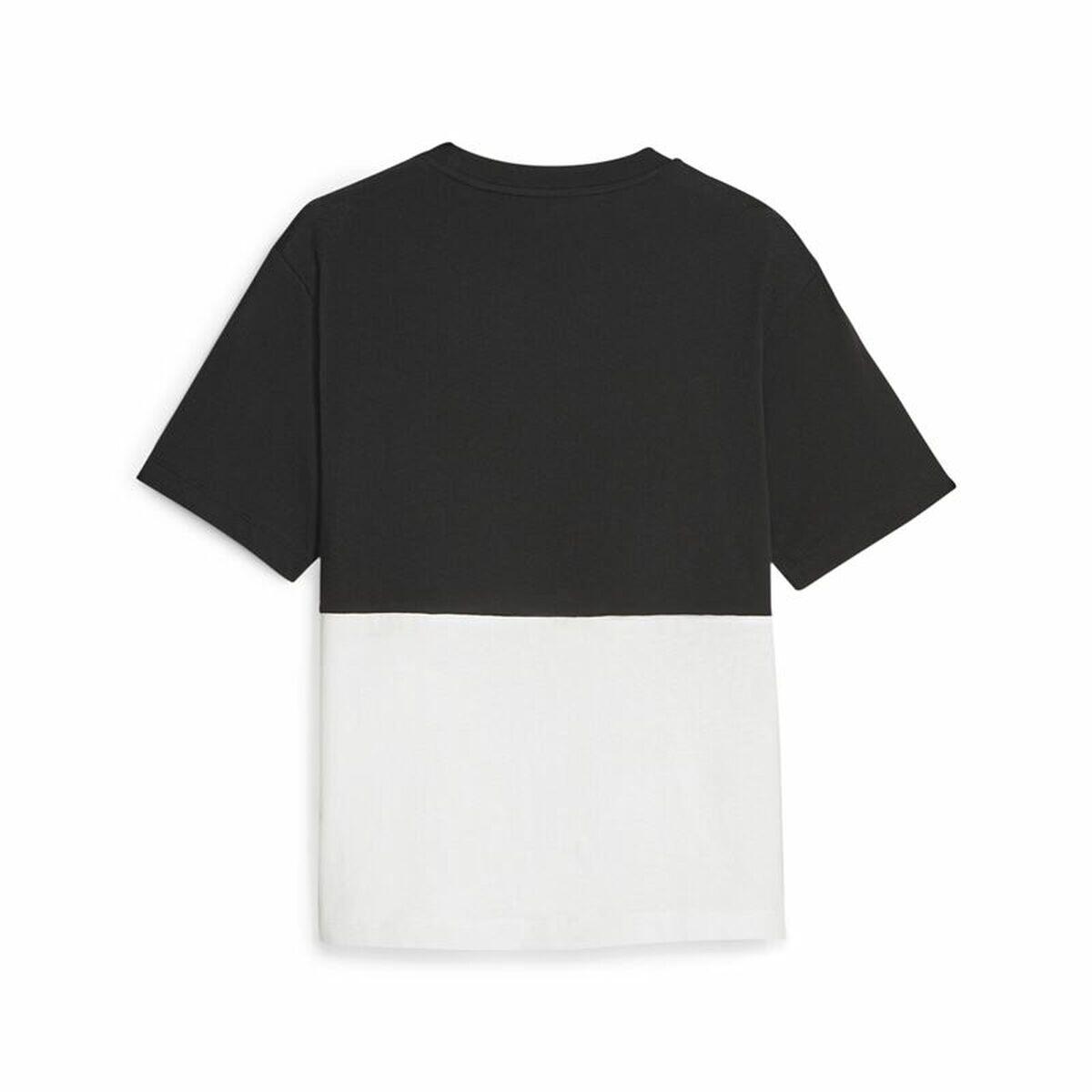 T-shirt à manches courtes femme Puma Power Colorblock Blanc 2/3