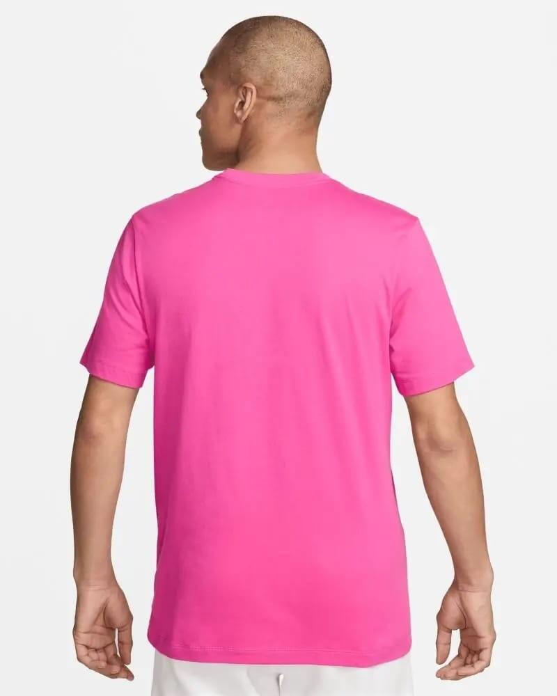 T-shirt uomo nike sportswear just do it - rosa 2/4
