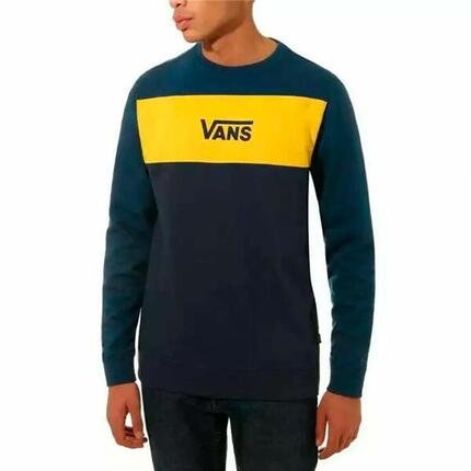 Sweat sans capuche homme Vans Retro Active Gibraltar Blue marine