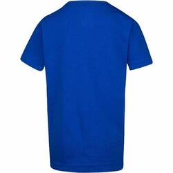 Camiseta de Manga Corta Infantil Nike Swoosh Azul