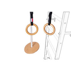 Accessoires de gymnastique pour les systèmes d'espaliers des séries 2 et 7.