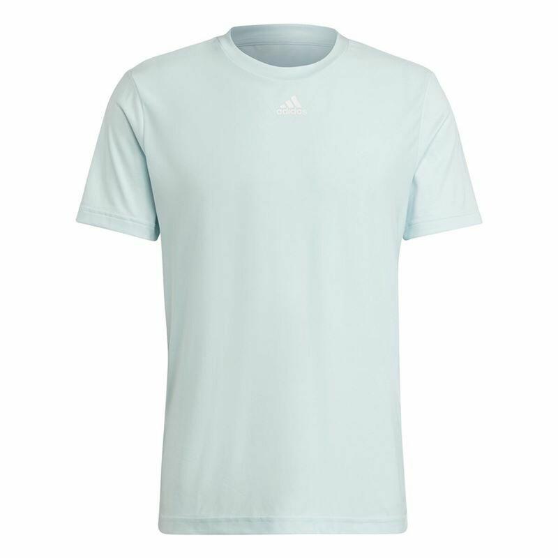 Camiseta de Manga Corta Hombre Adidas 3-Bar Graphic Azul