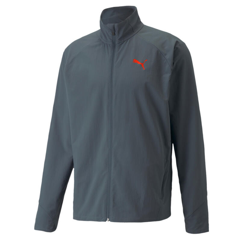 Chaqueta Deportiva para Hombre Puma Train Ultraweave Gris oscuro