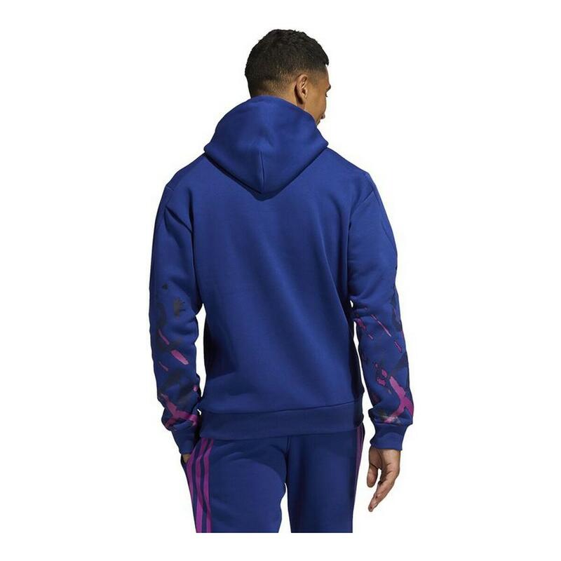 Sudadera con Capucha Hombre Adidas Reverse Retro Future Icons Azul