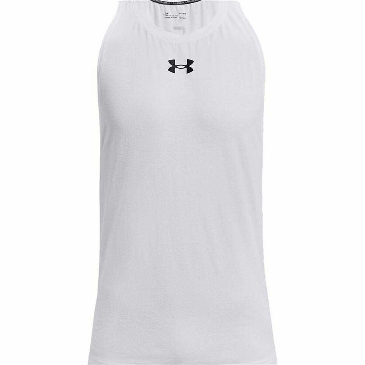 Débardeur Homme Under Armour Baseline Blanc 2/10
