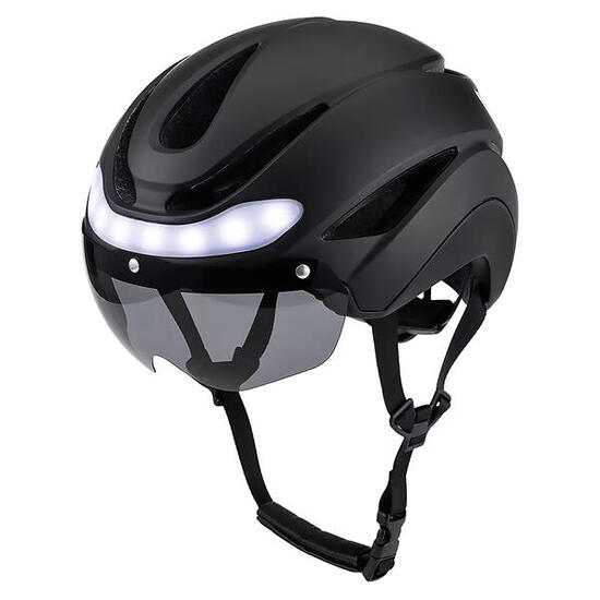 Helm mit Blinkern HT16 schwarz