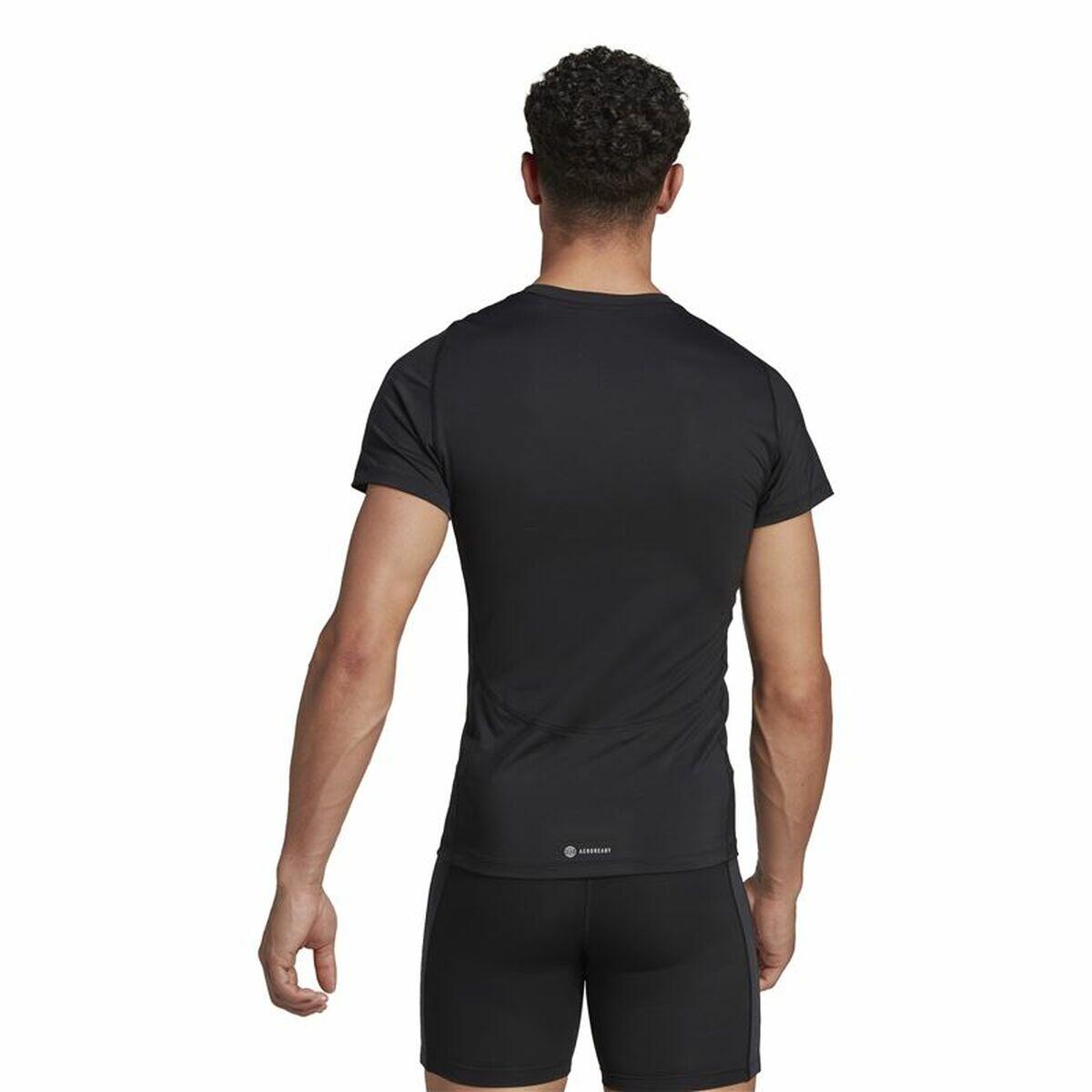 T-shirt à manches courtes homme Adidas Graphic Noir 3/5