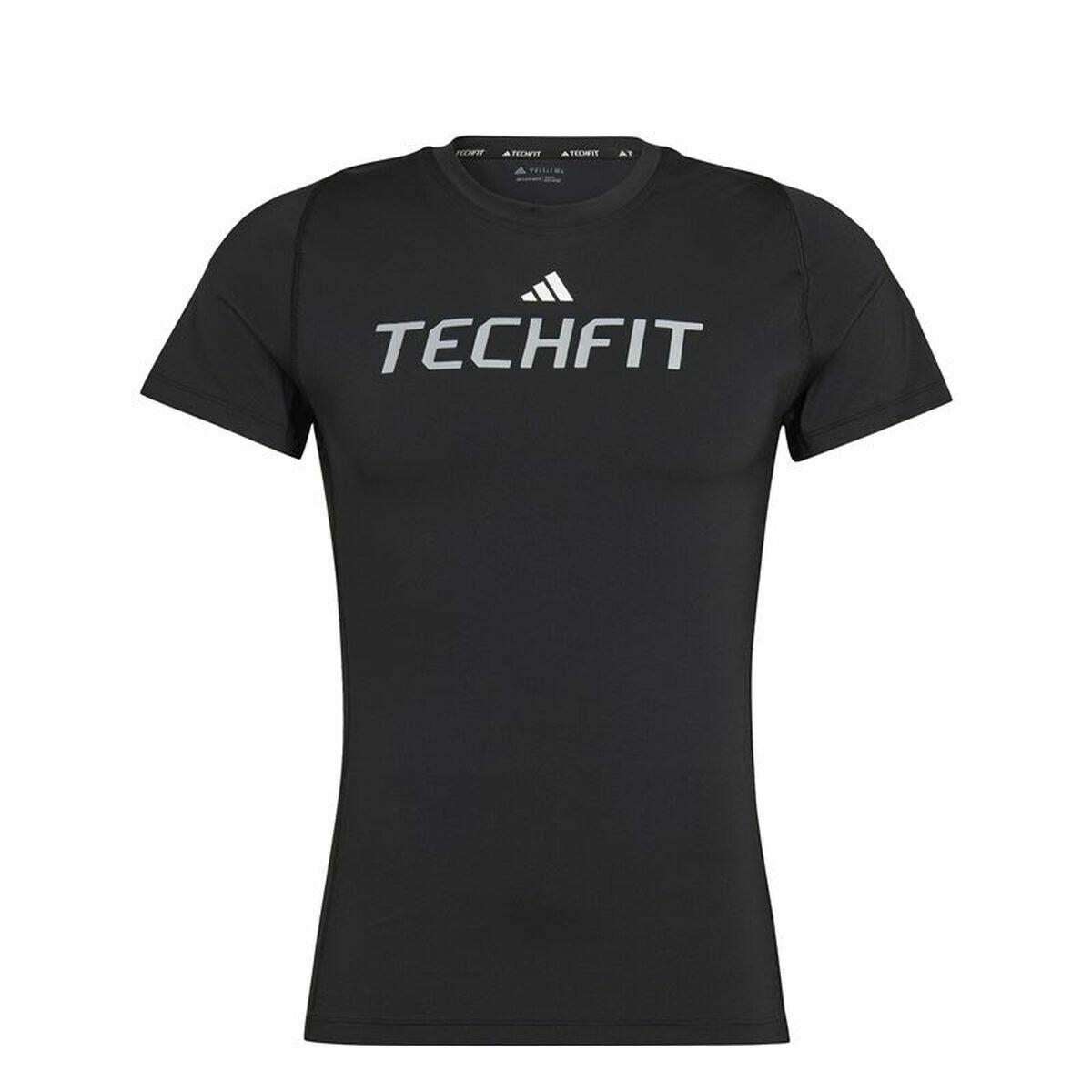 T-shirt à manches courtes homme Adidas Graphic Noir 2/5