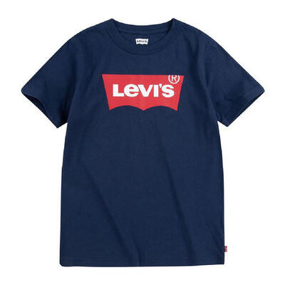 T-shirt met korte mouwen voor kinderen levi's batwing donkerblauw