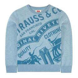 Sweat-shirt Enfant Levi's OVERSIZED Bleu