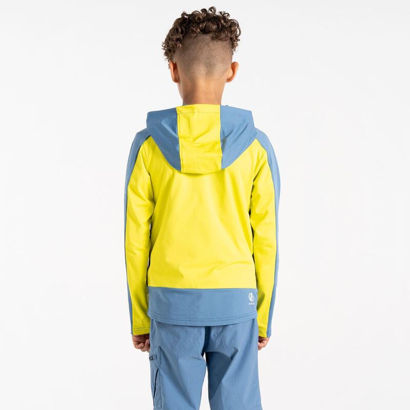 Couche intermédiaire de randonnée extensible à demi-zip enfant Thriving II