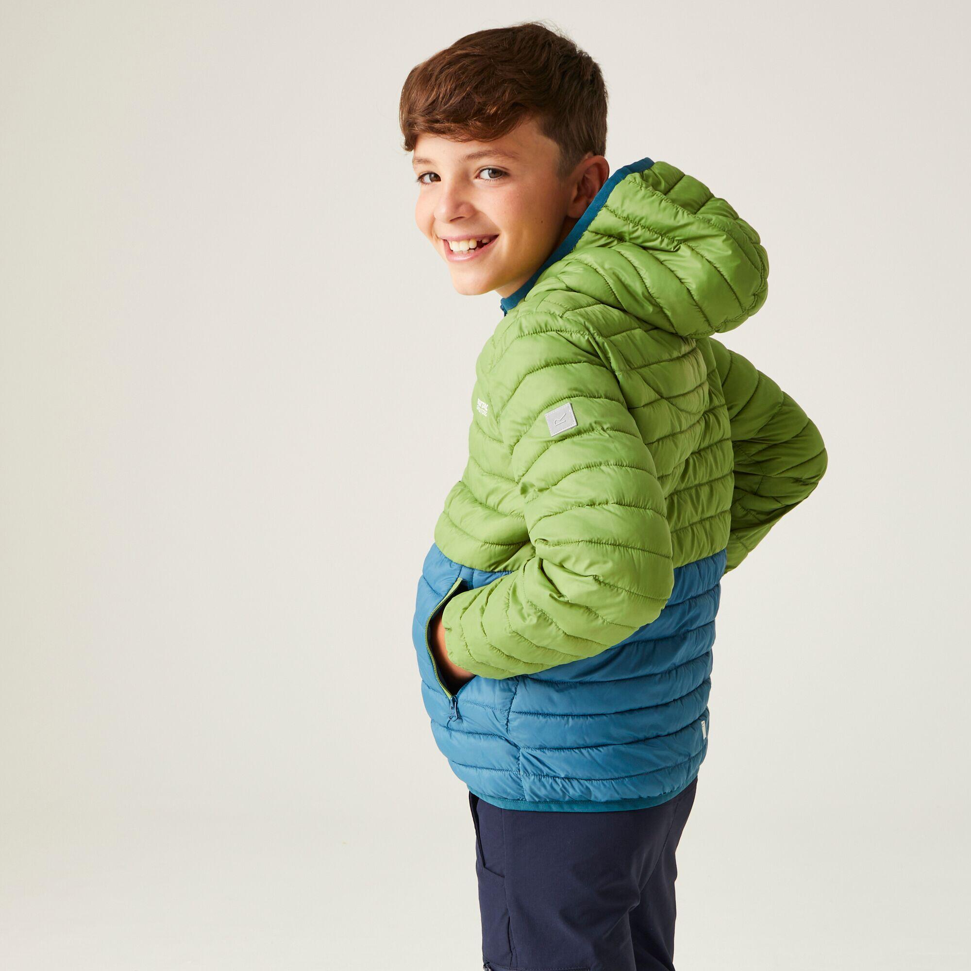 De Hillpack II gewatteerde wandeljas met capuchon voor kinderen 2/5