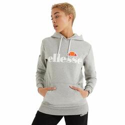 Sudadera con Capucha Mujer Ellesse Torices  Gris claro