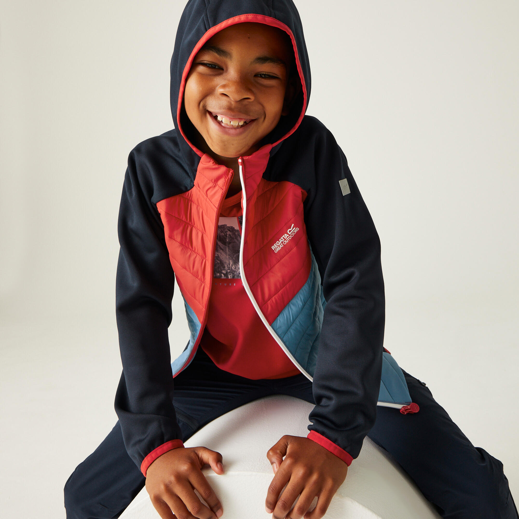 Kielder VIII wattierte Hybrid-Wanderjacke für Kinder 4/5