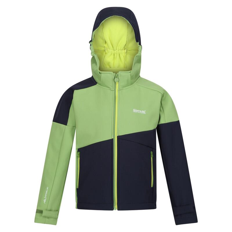 De Acidity VII softshell wandeljas voor kinderen