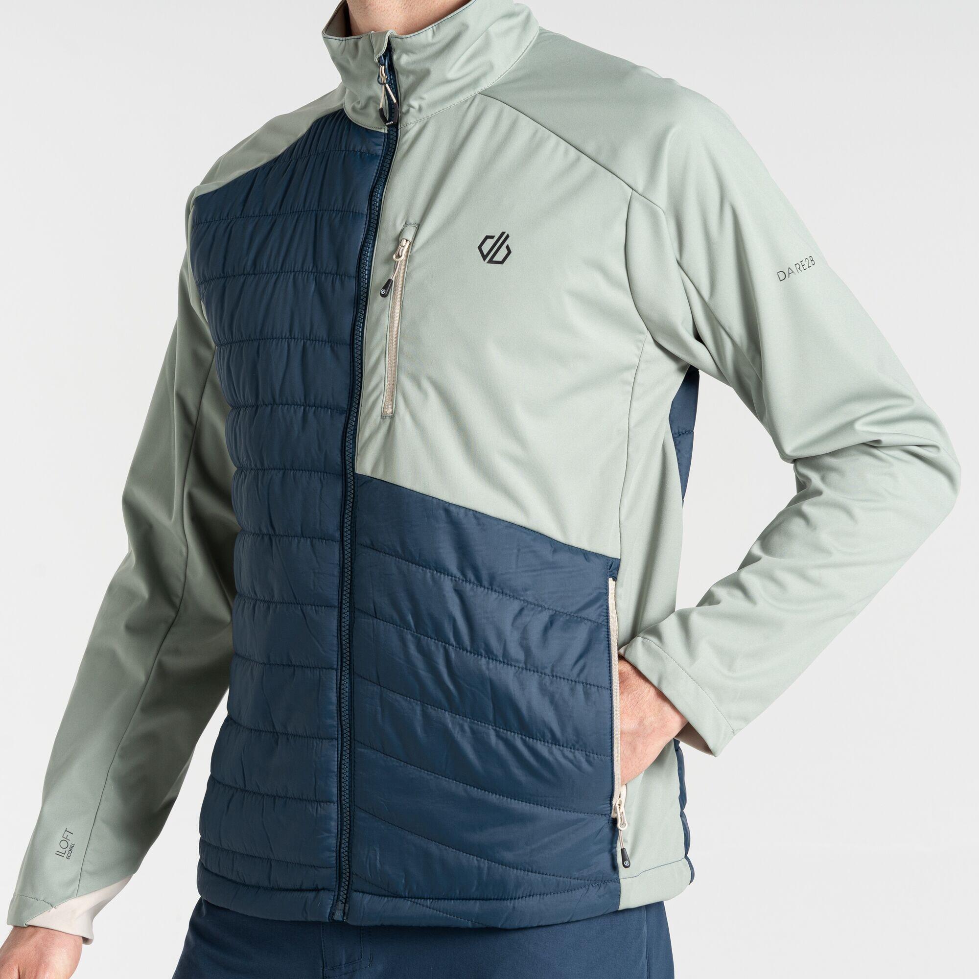 Softshell - Mountaineer Hybrid orange et marron homme 4/7