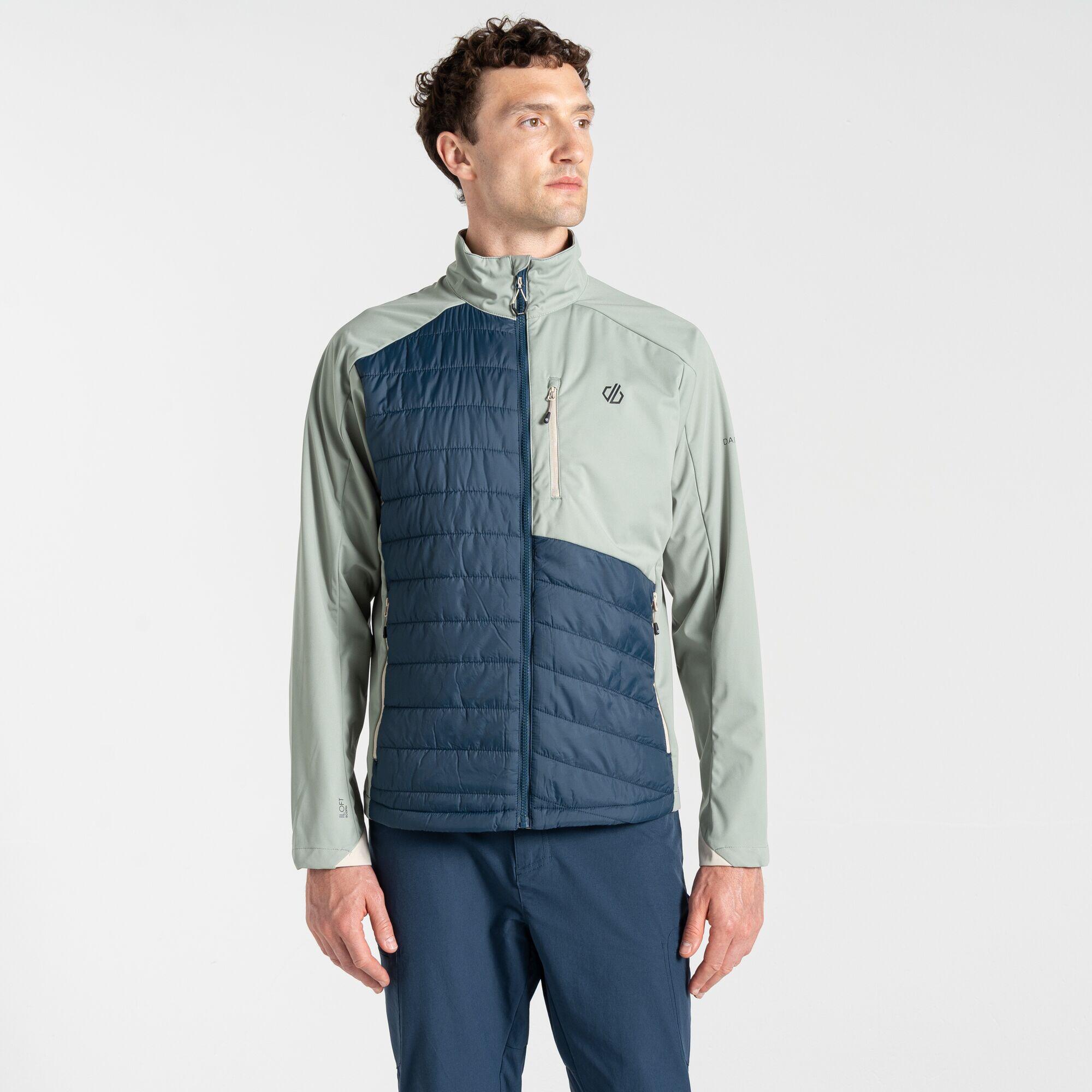 Jachetă Softshell Dare 2b pentru bărbați, hibrid portocalie și maro